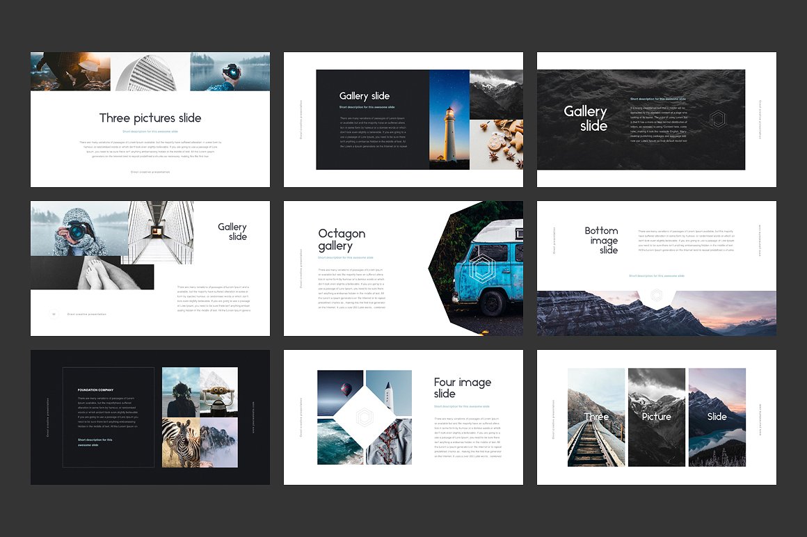 Oreol PowerPoint Template