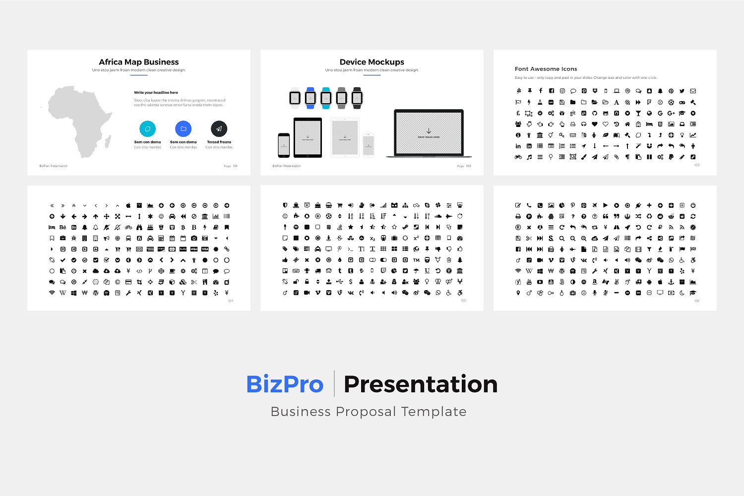 BizPro - Proposal Keynote Temp