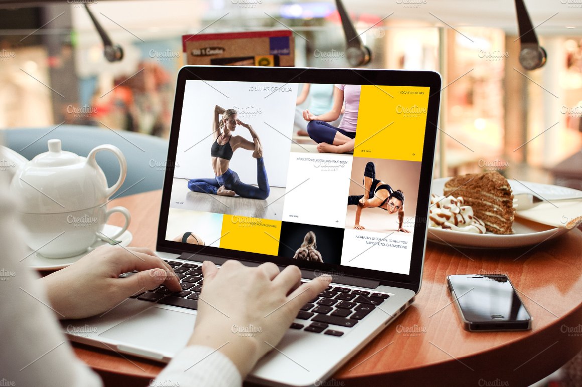 Lotus - Yoga PSD Template