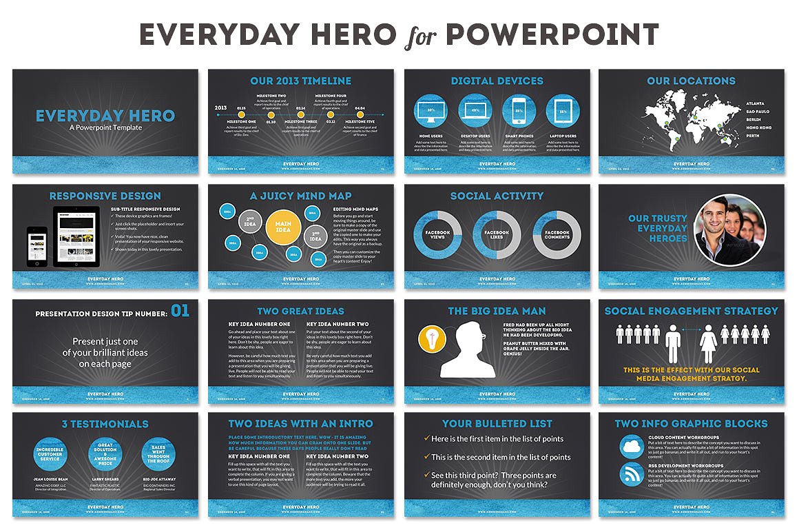 Everyday Hero Powerpoint HD Te