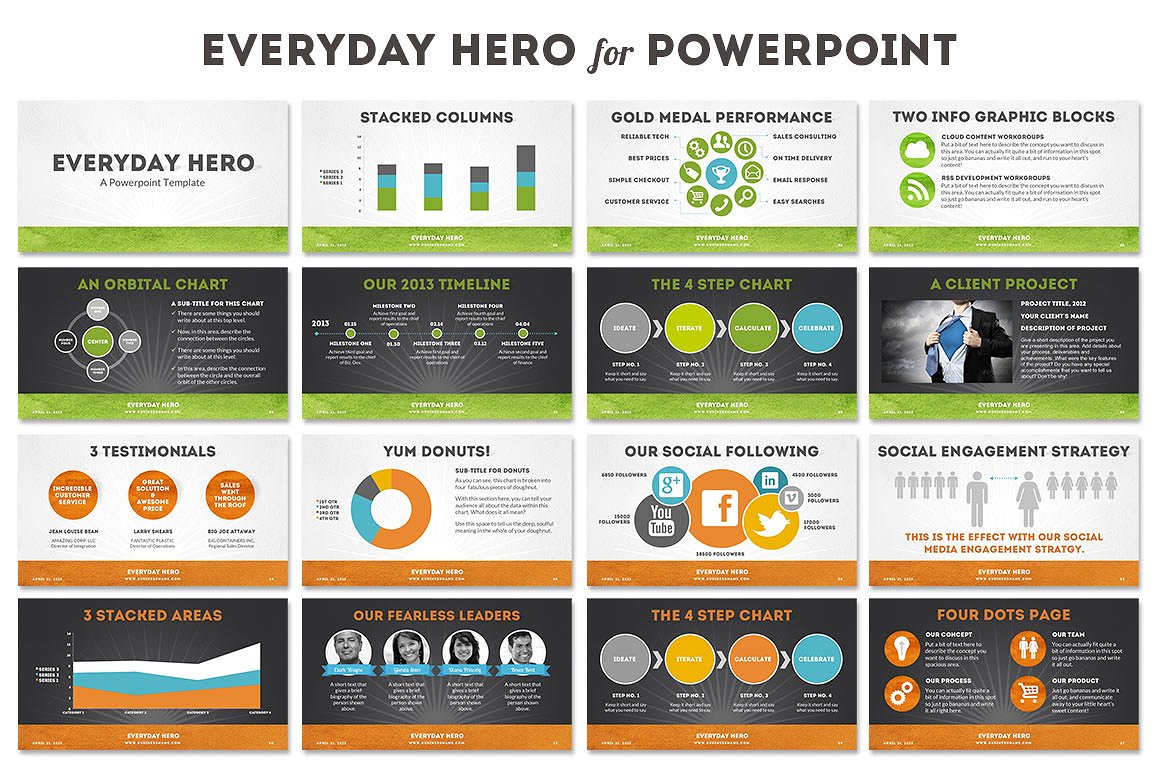 Everyday Hero Powerpoint HD Te