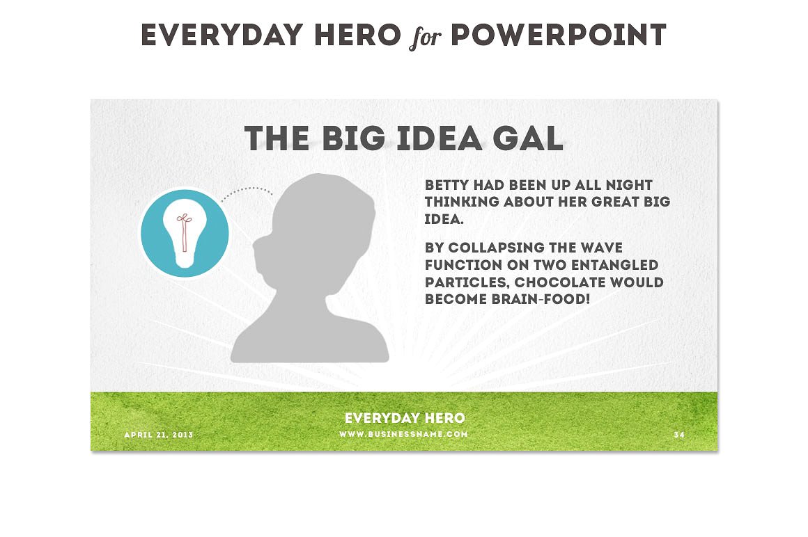 Everyday Hero Powerpoint HD Te