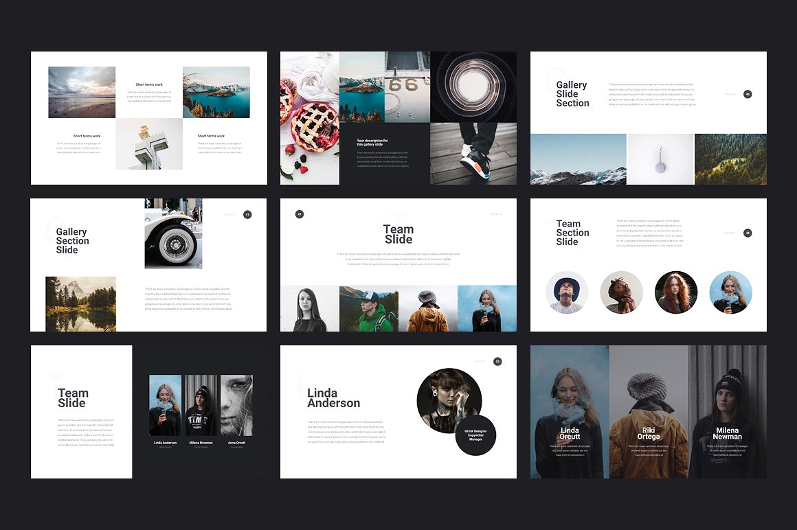 Desire PowerPoint Template G