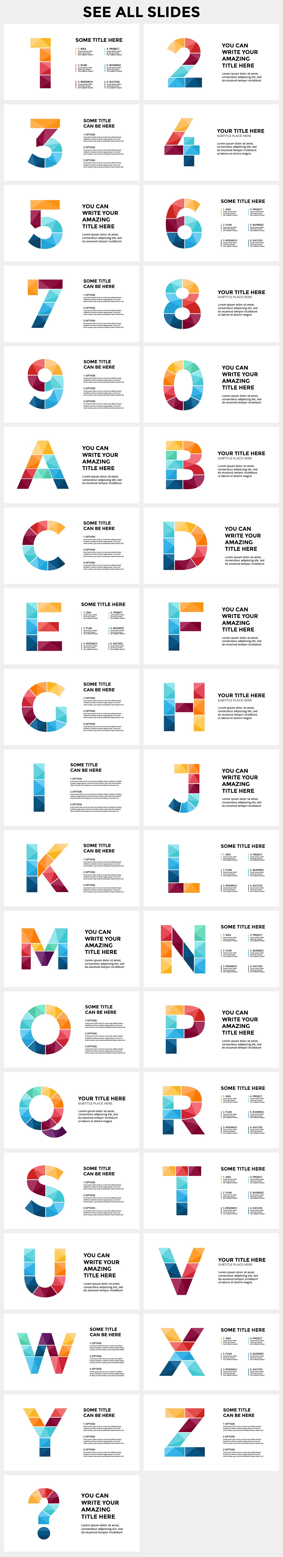 ALPHABET - Infographic Slides