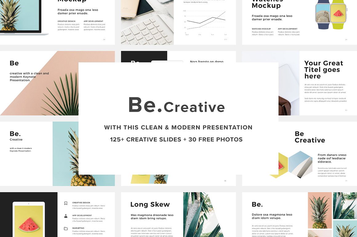 Be. Google Slides Template 30