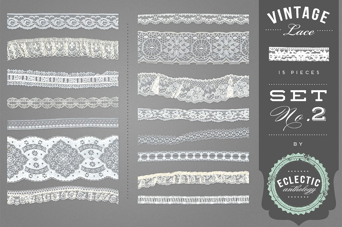 Vintage Lace Borders -amp; Edg