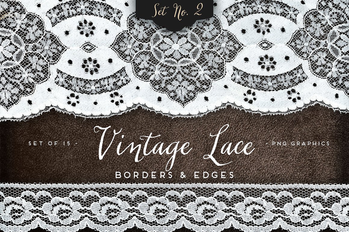 Vintage Lace Borders -amp; Edg