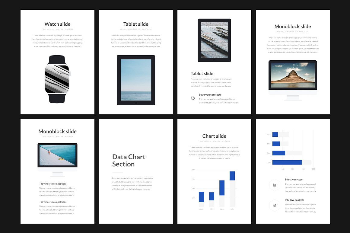 A4 - Clarity PowerPoint Templa