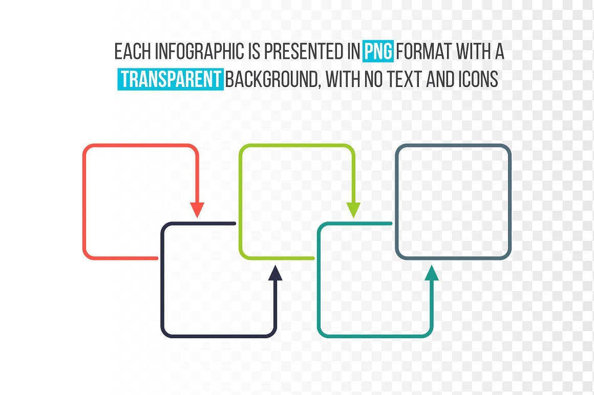 Minimal infographics presentat