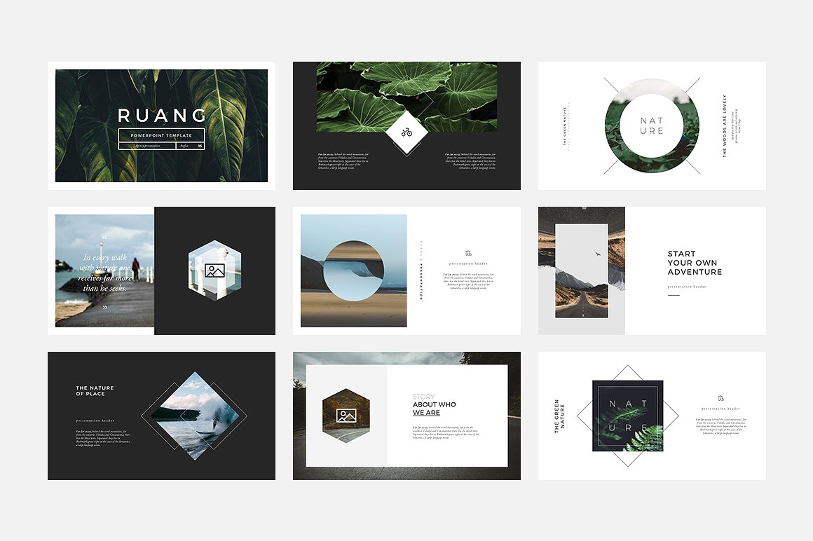 Ruang PowerPoint Template