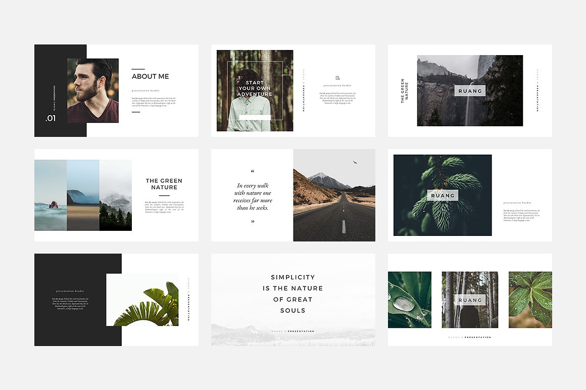 Ruang PowerPoint Template