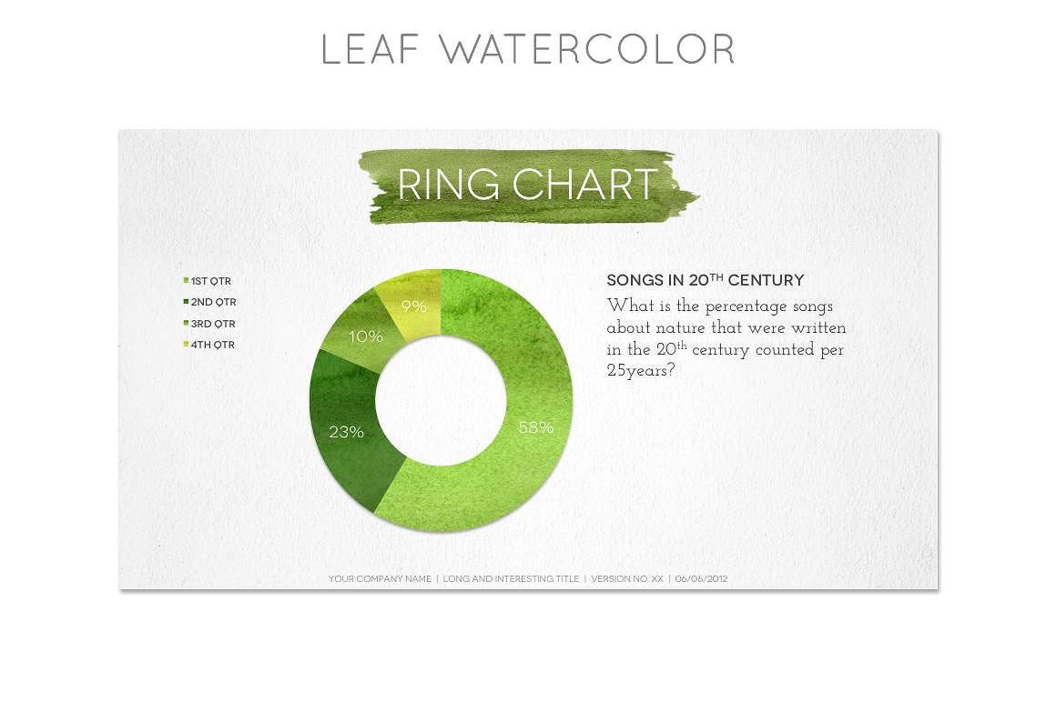 Watercolor Powerpoint Template