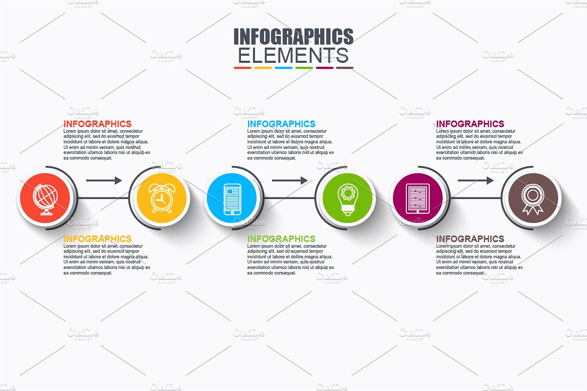 Pack Timeline Infographics