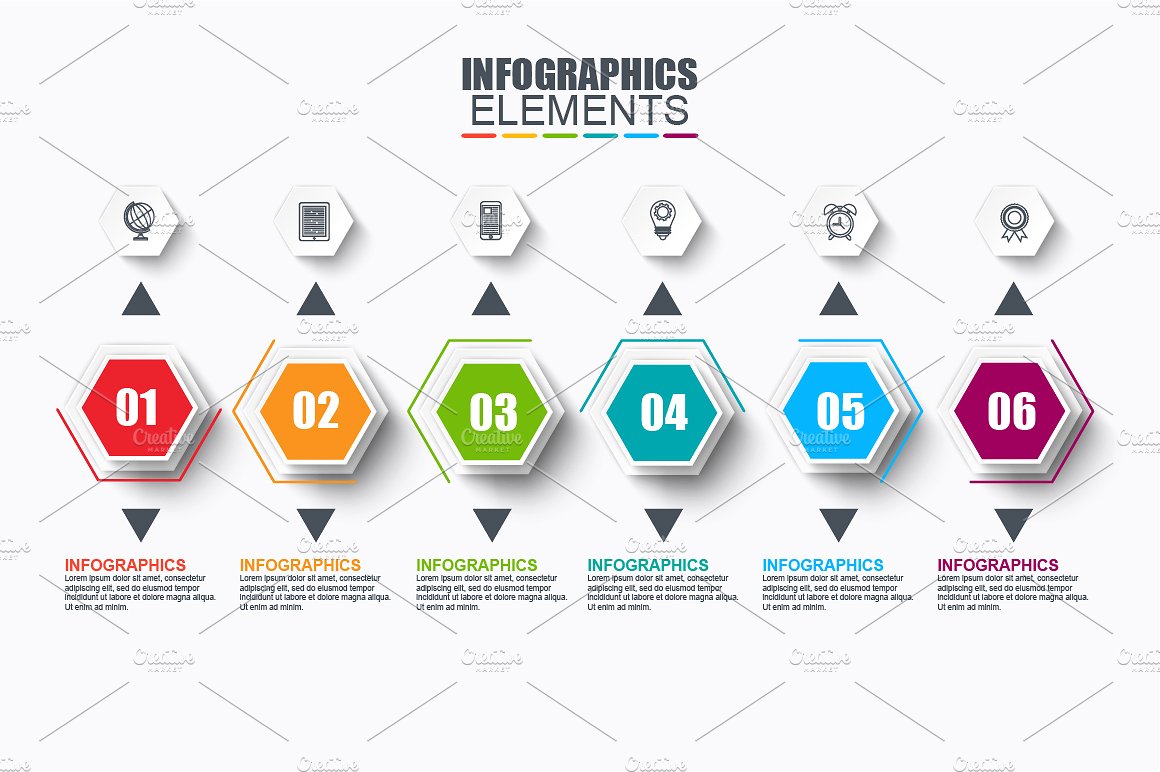 Pack Timeline Infographics