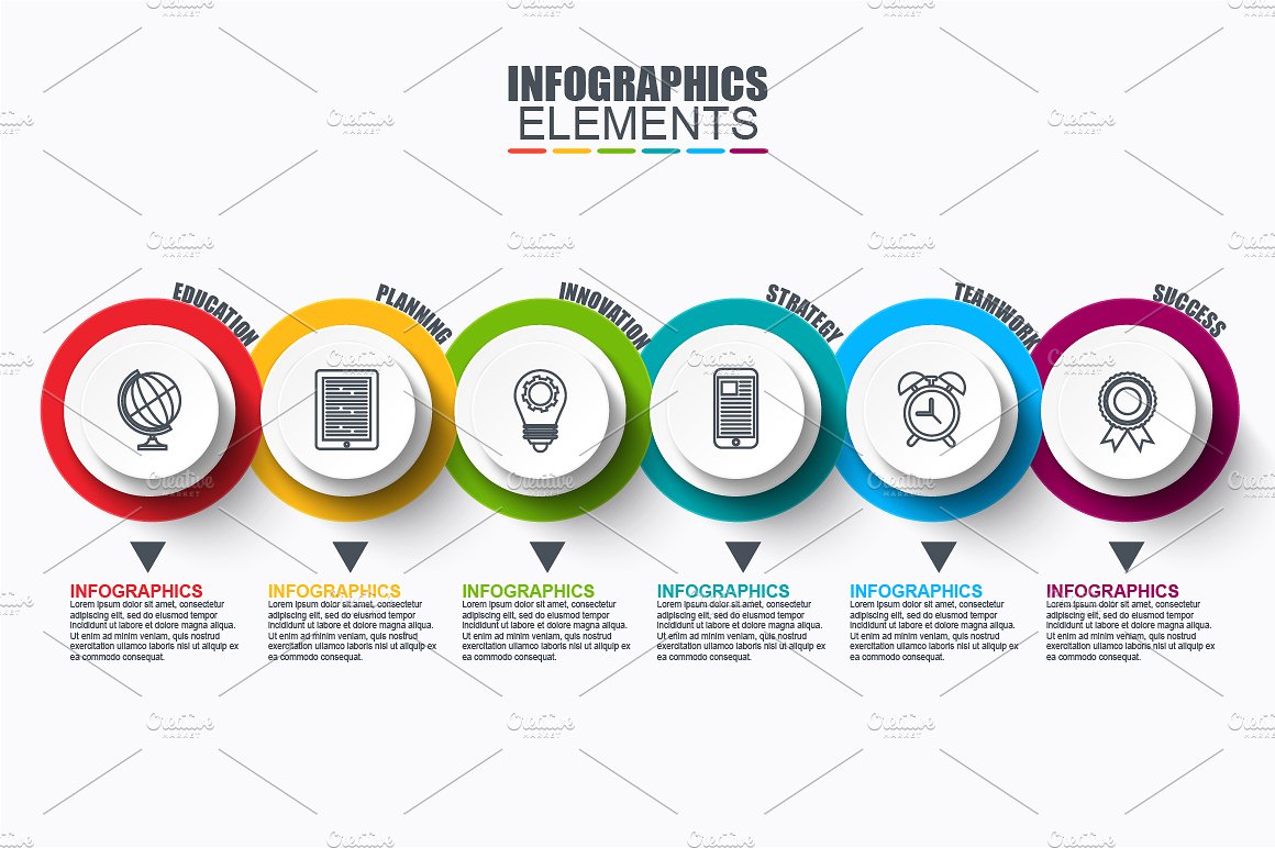 Pack Timeline Infographics