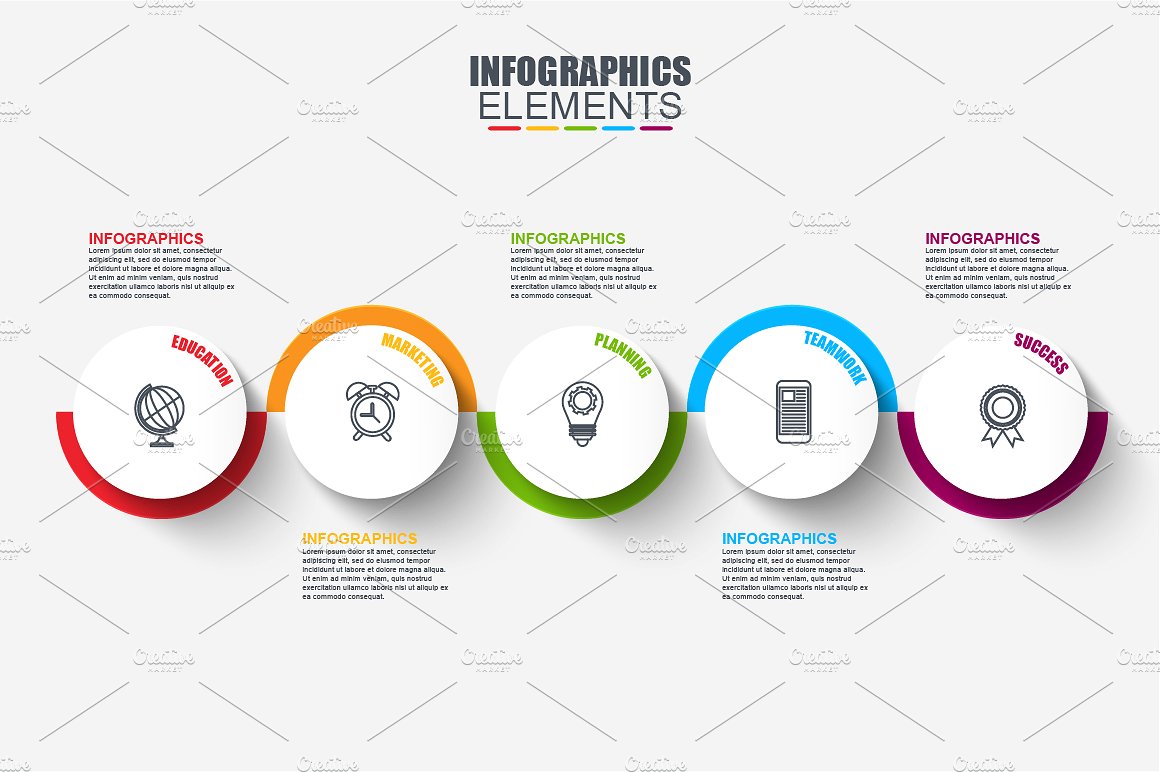 Pack Timeline Infographics