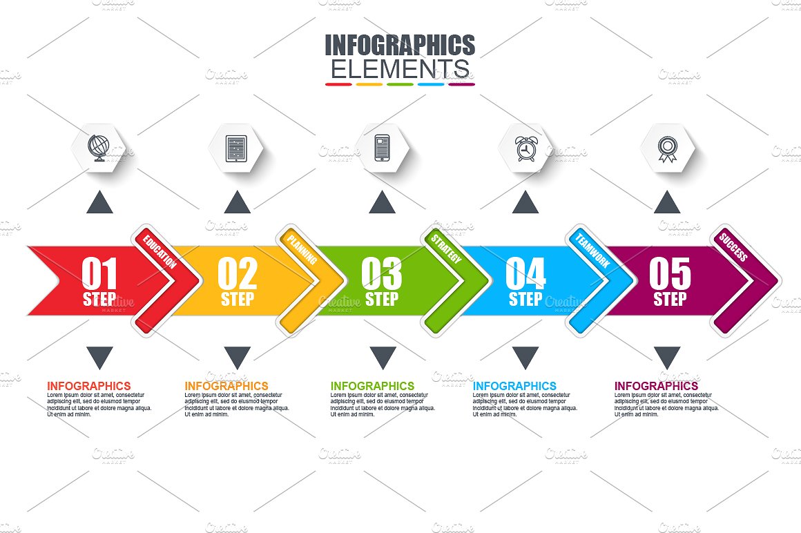 Pack Timeline Infographics