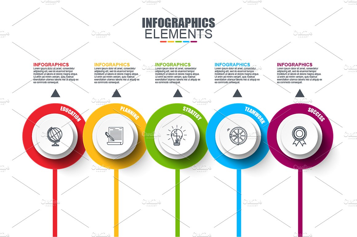 Pack Timeline Infographics