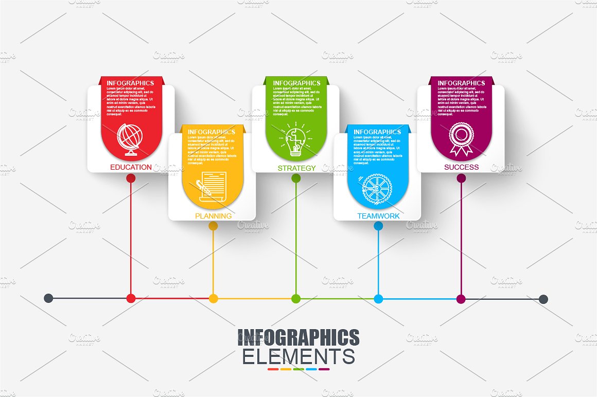 Pack Timeline Infographics