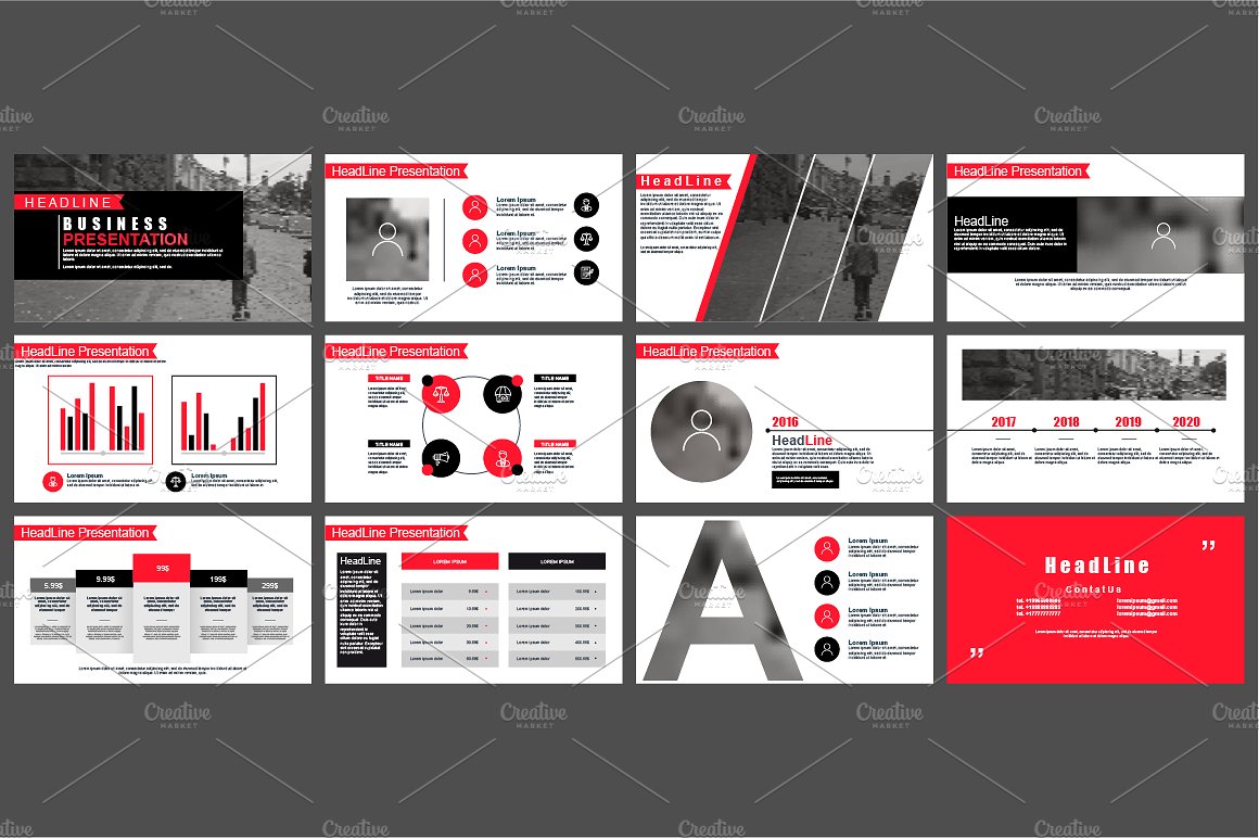 Powerpoint Slide Templates