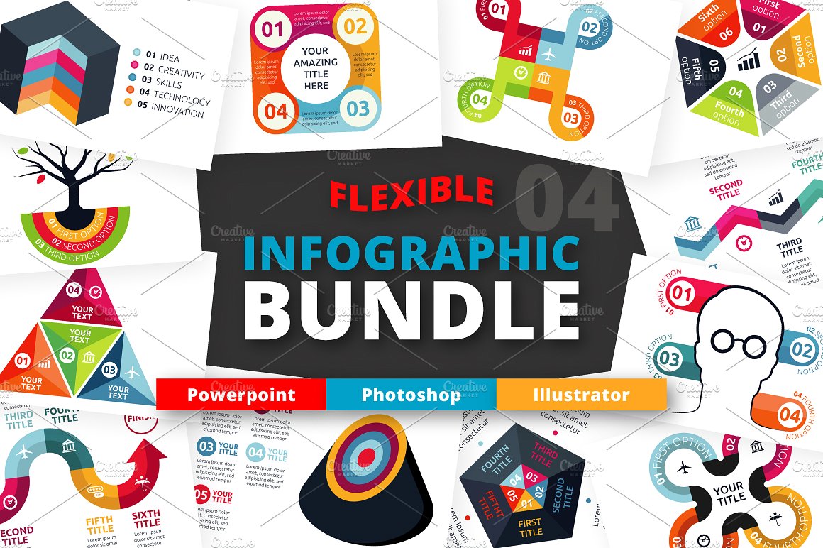 Flexible Infographic Bundle (v