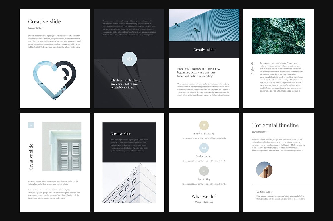 A4 - Focus PowerPoint Template