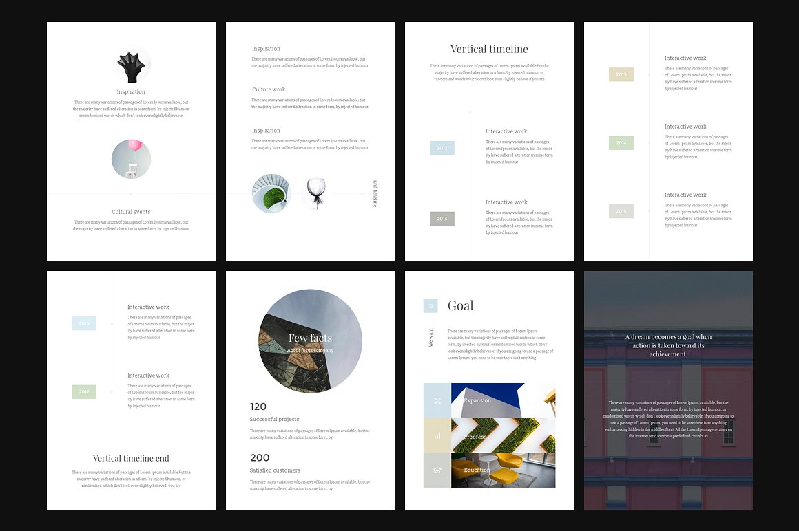 A4 - Focus PowerPoint Template