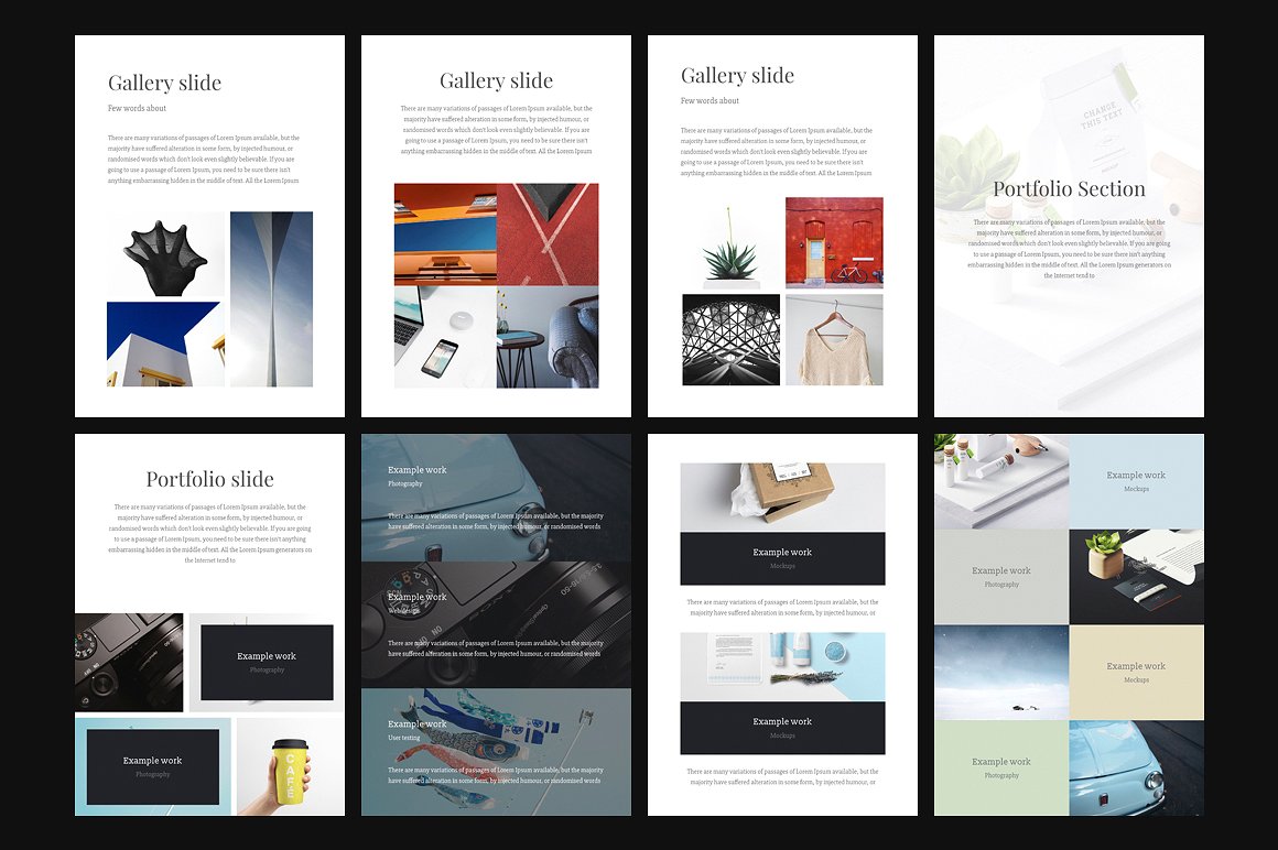 A4 - Focus PowerPoint Template