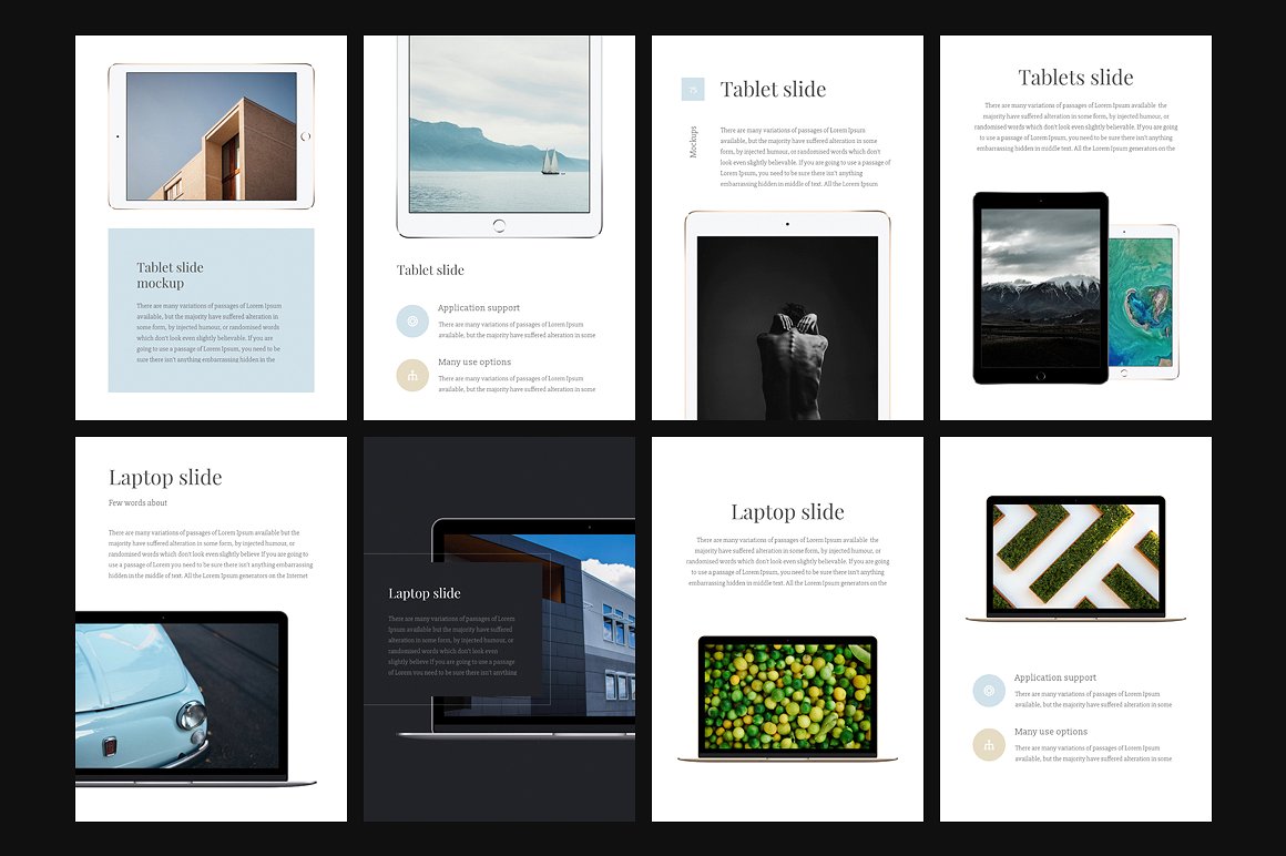 A4 - Focus PowerPoint Template