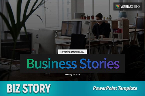 Biz Story PowerPoint Template