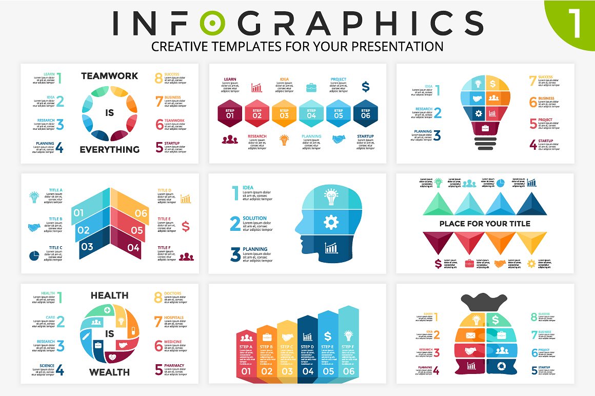 Infographic Slides. Part 1