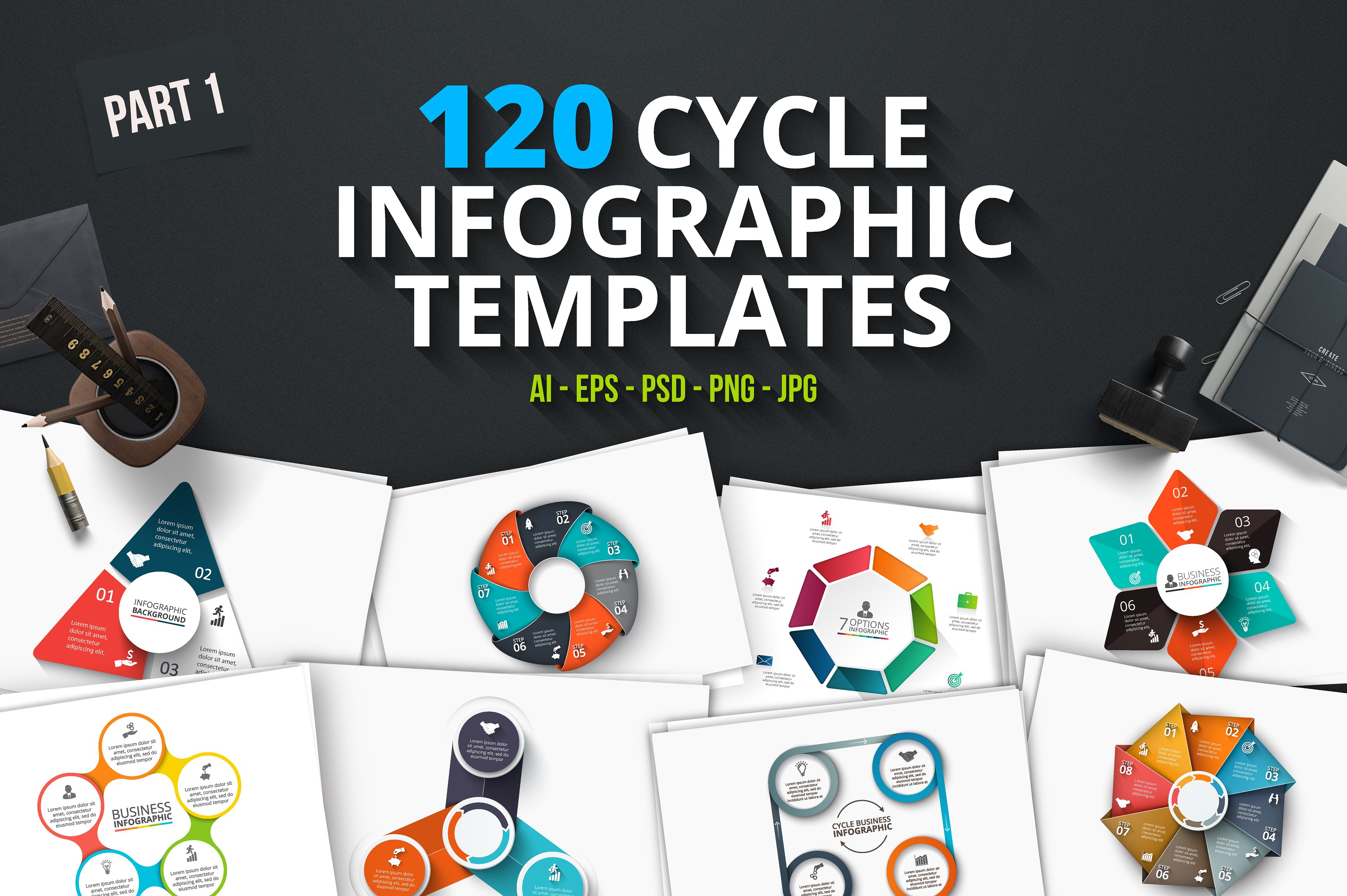 120 cycle infographics (part 1