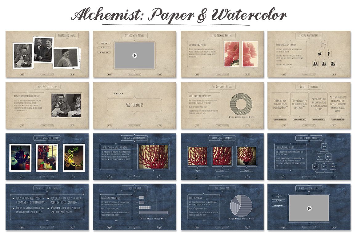 Alchemist Powerpoint Templates