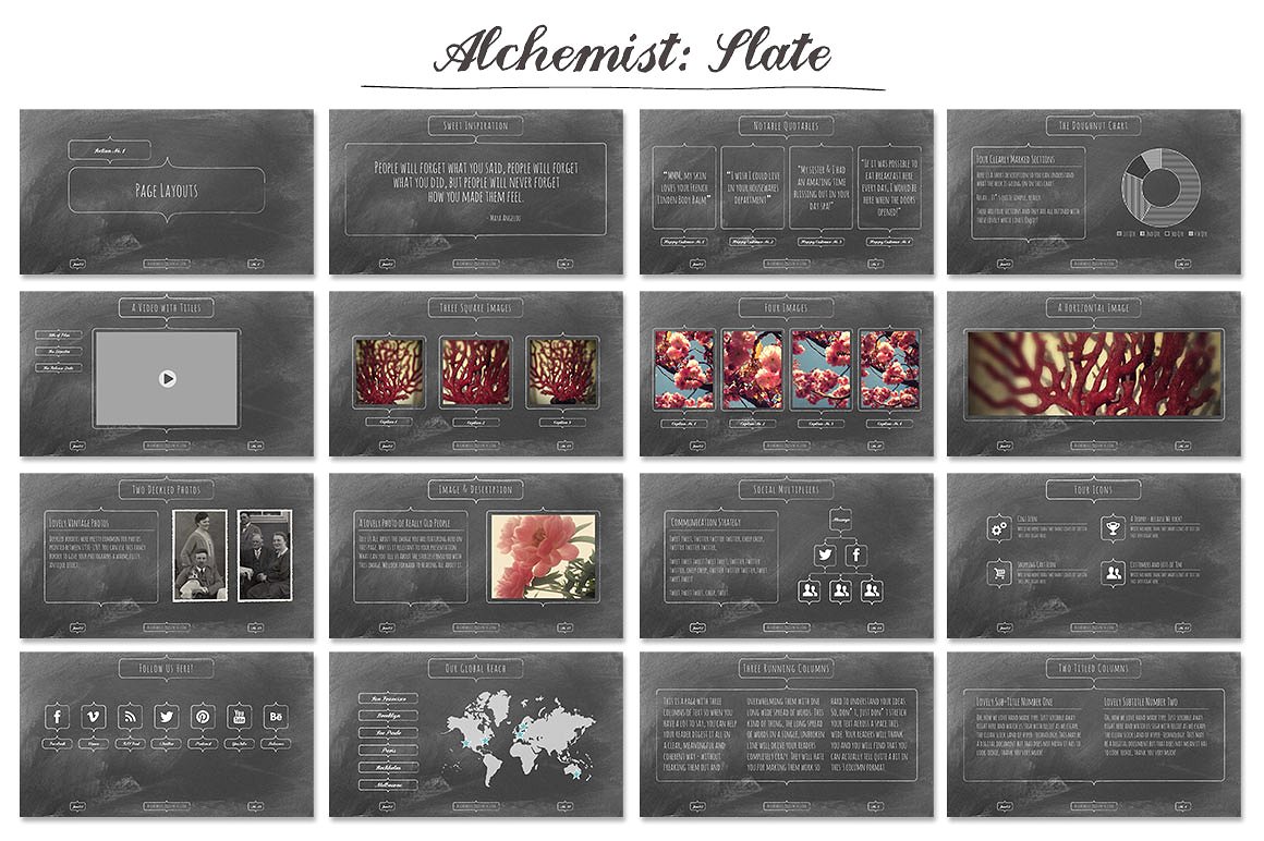 Alchemist Powerpoint Templates