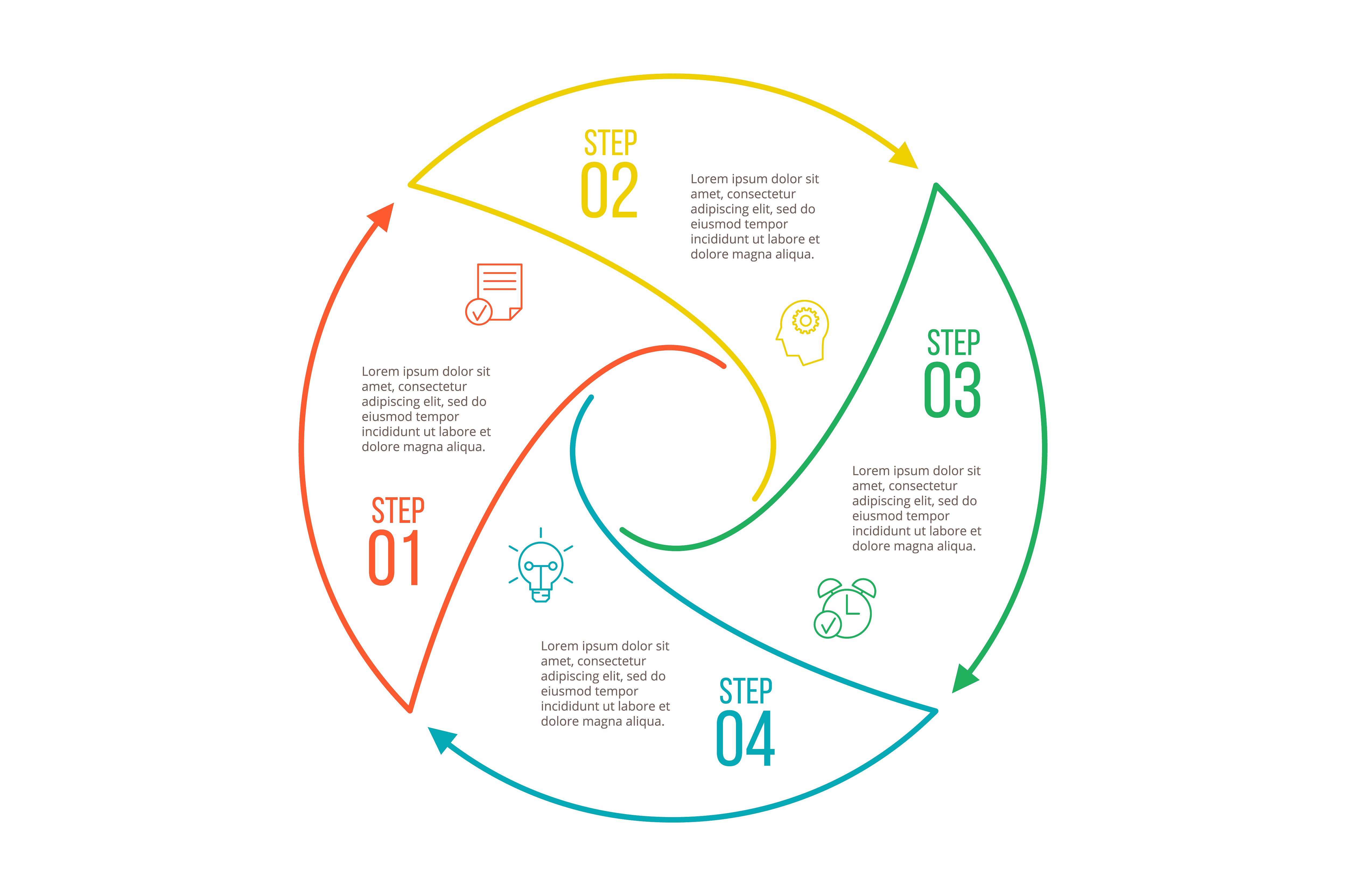 Linear elements for infographi