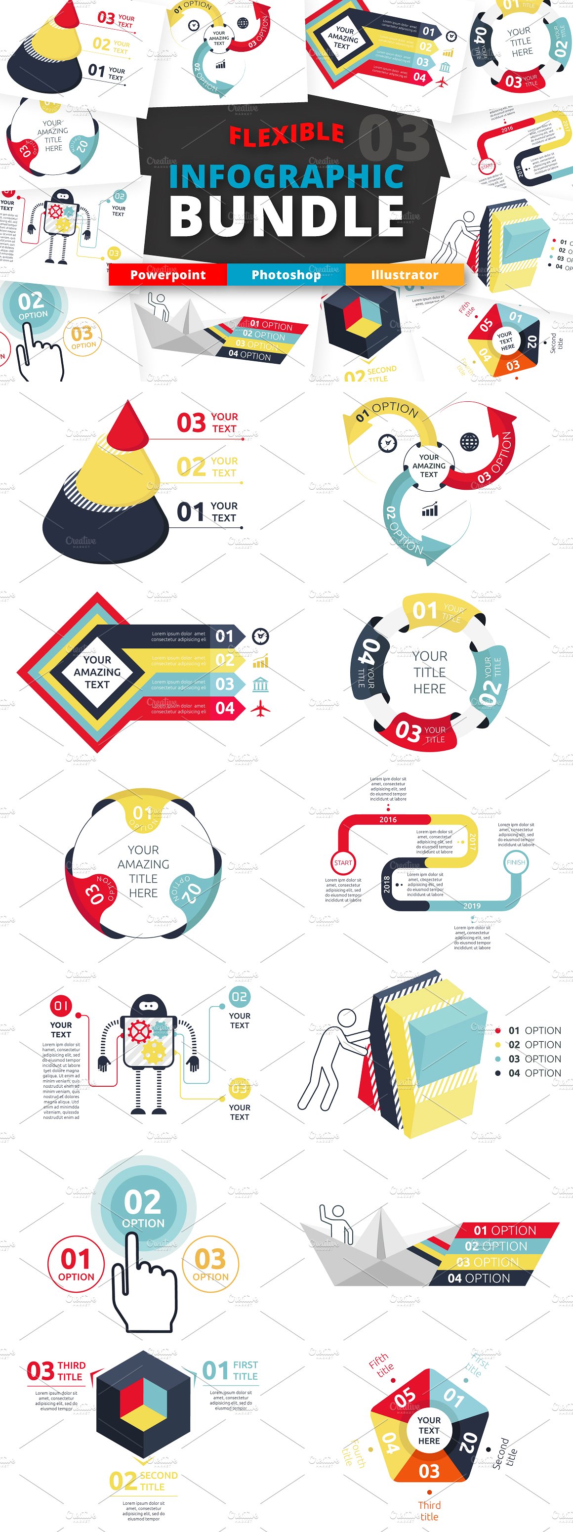 Flexible Infographic Bundle (v