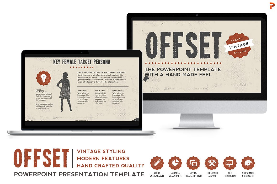 Offset Powerpoint Template