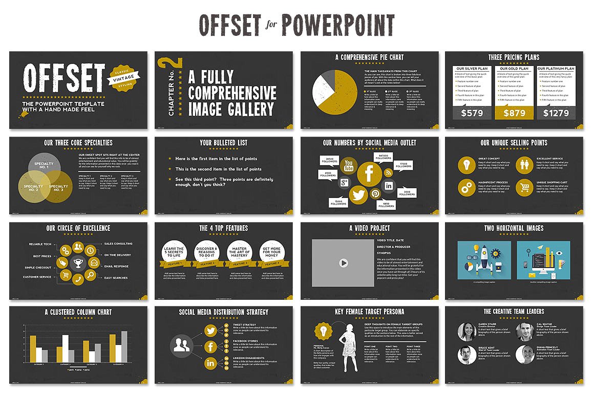 Offset Powerpoint Template