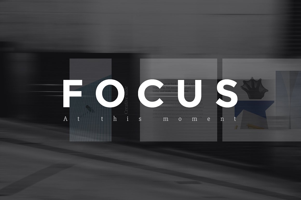 Focus Keynote Template GIFT