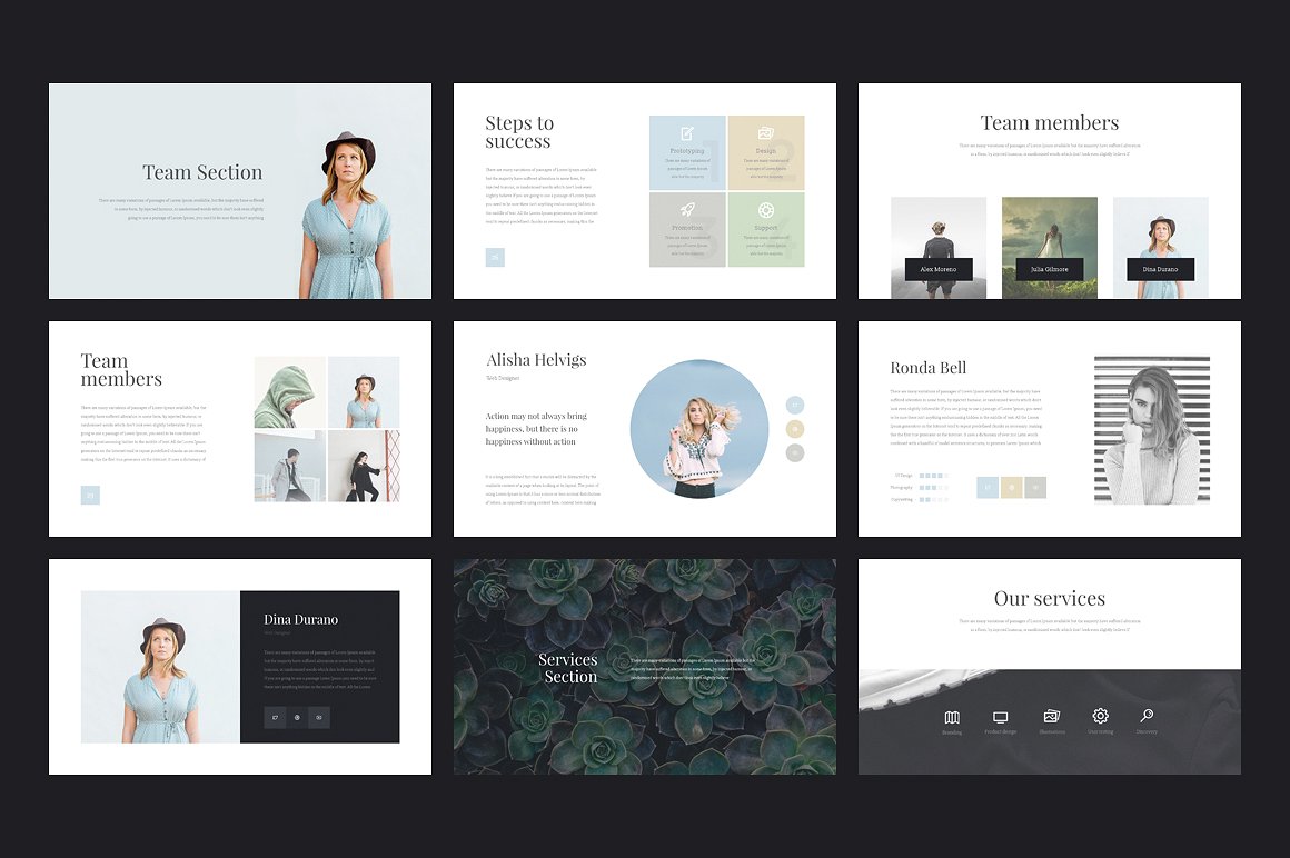 Focus Keynote Template GIFT