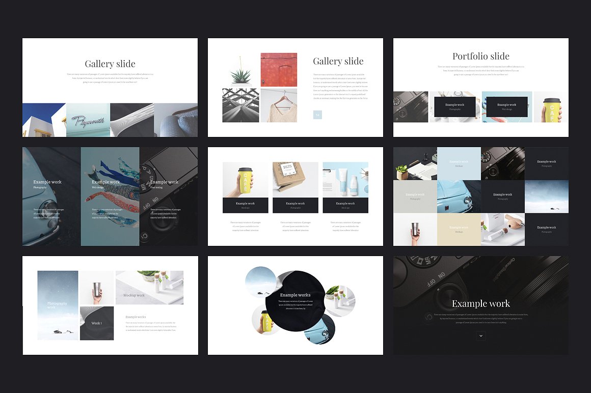 Focus PowerPoint Template GI