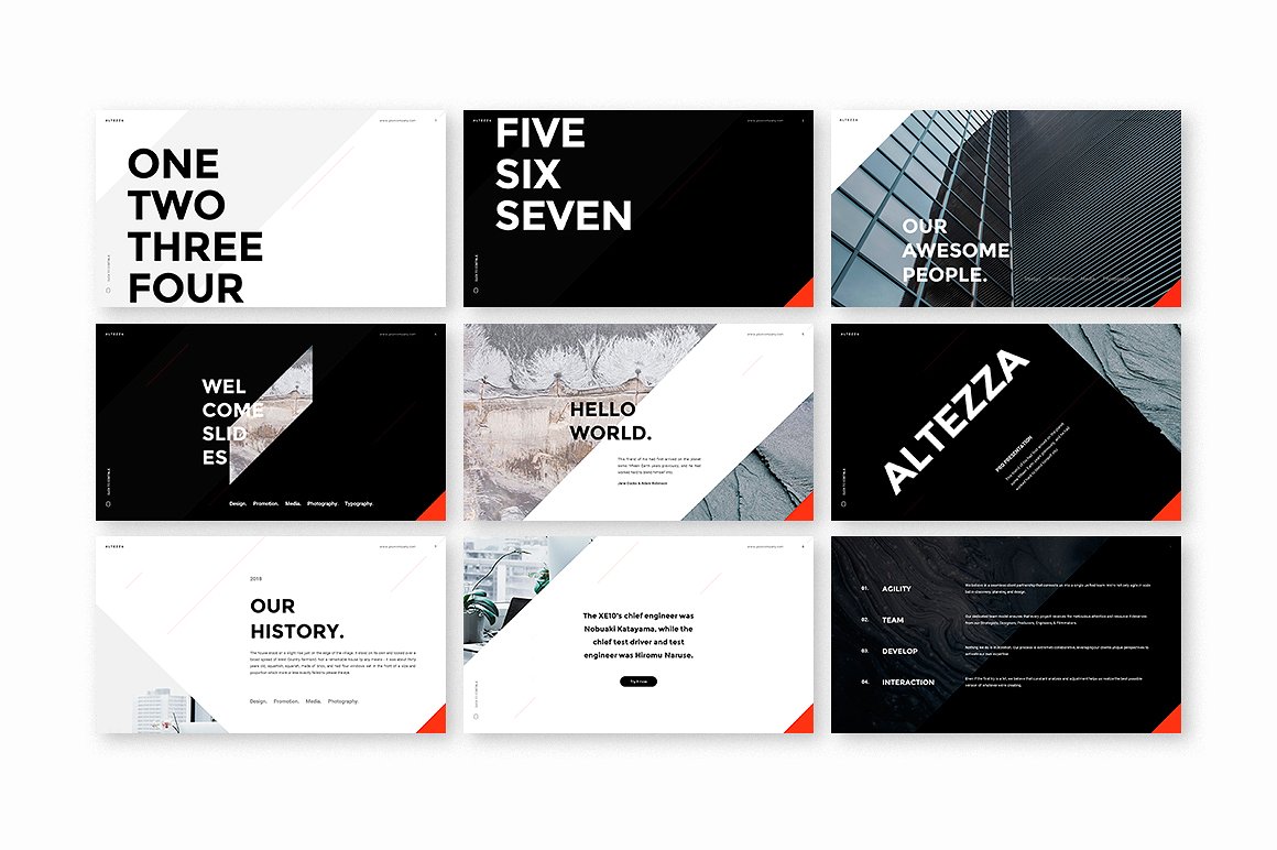 ALTEZZA Powerpoint Template