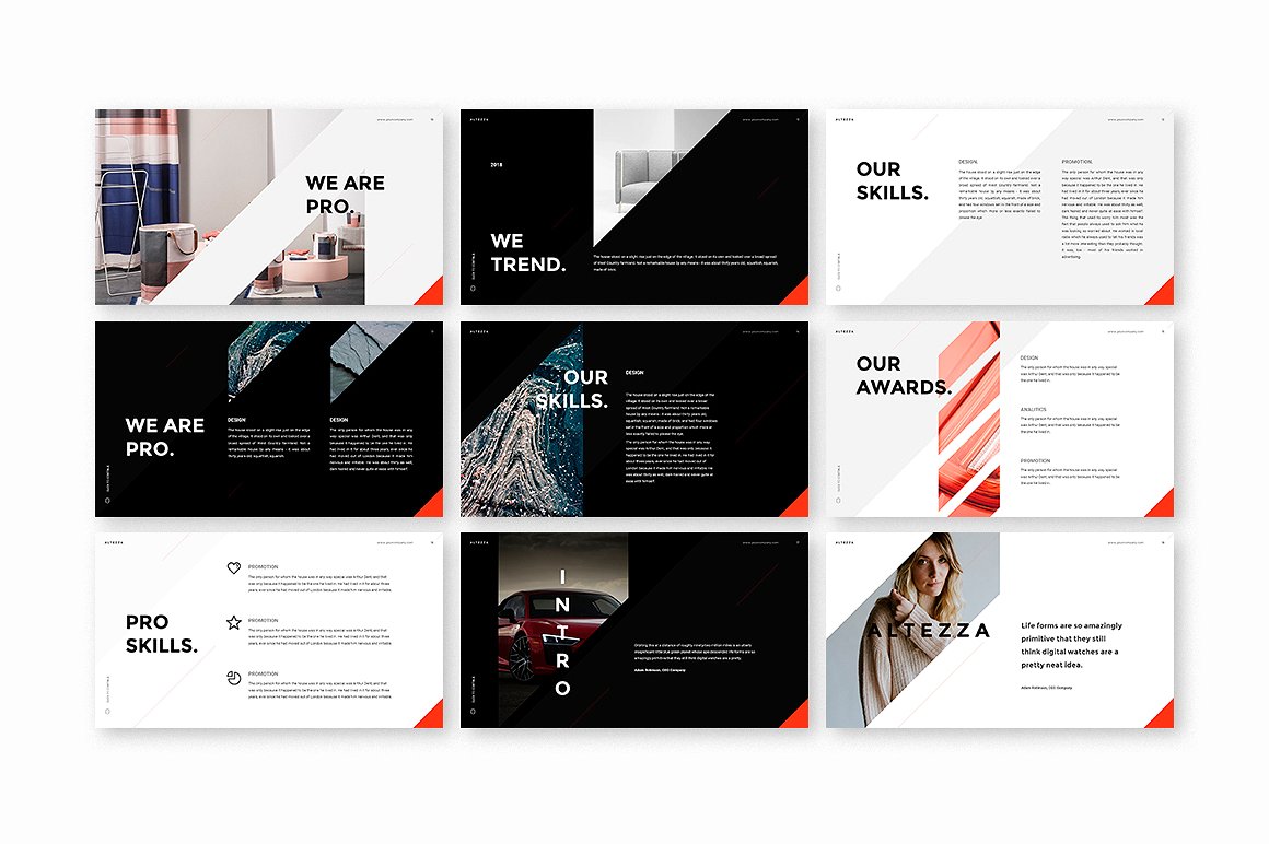 ALTEZZA Powerpoint Template