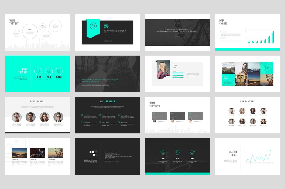 Portfolio - PowerPoint Templat