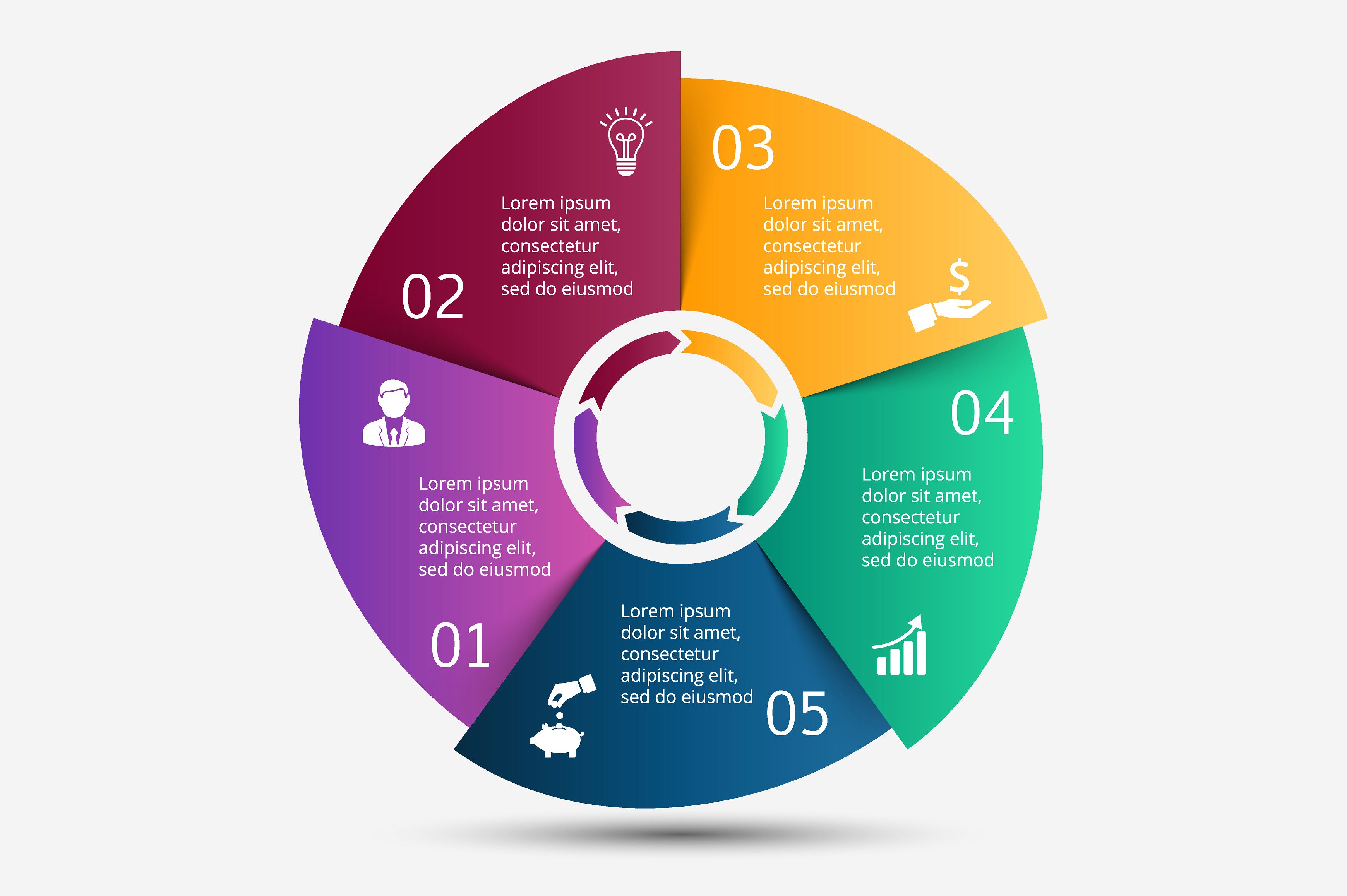 Infographics template set v.2