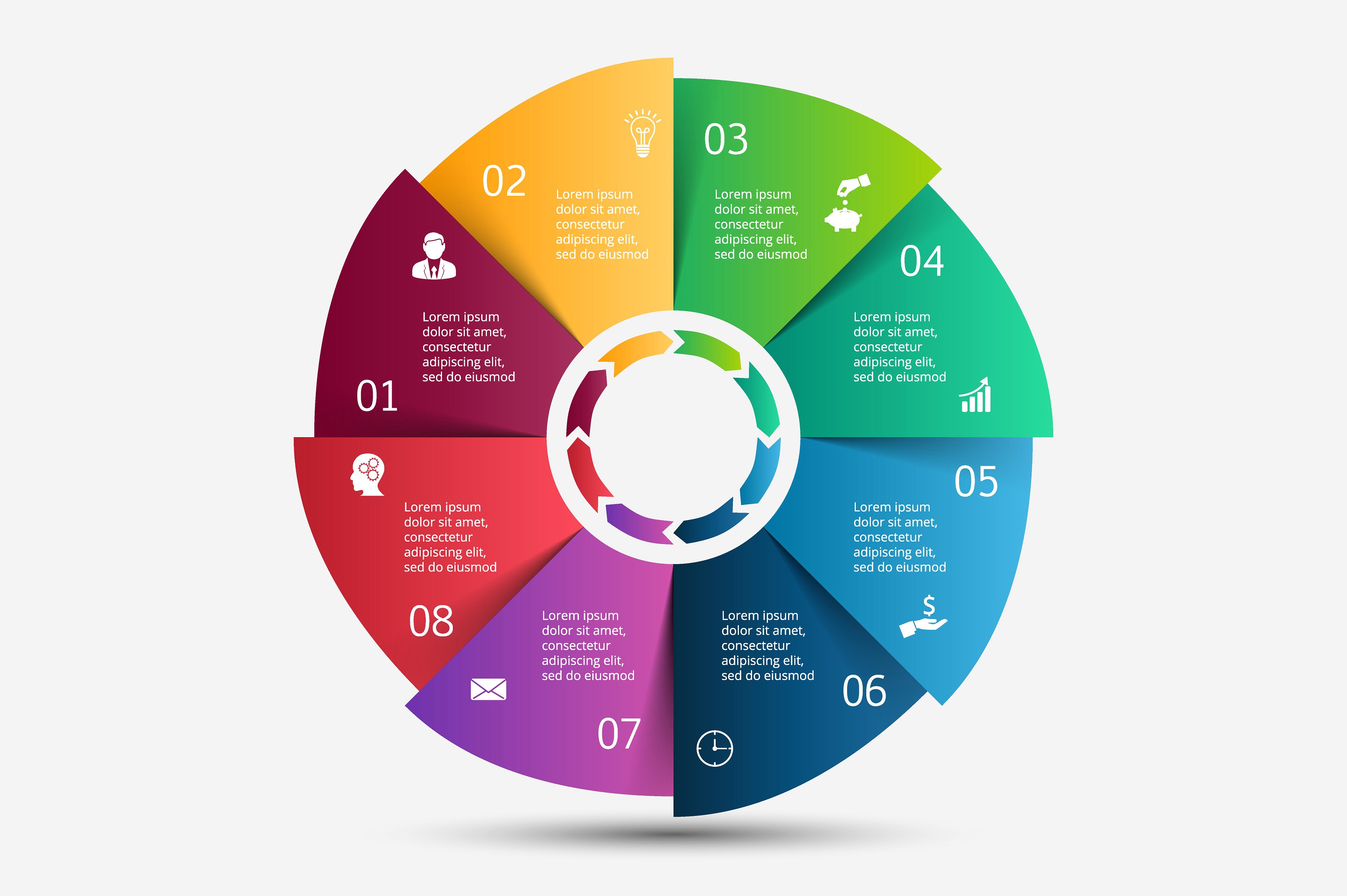 Infographics template set v.2