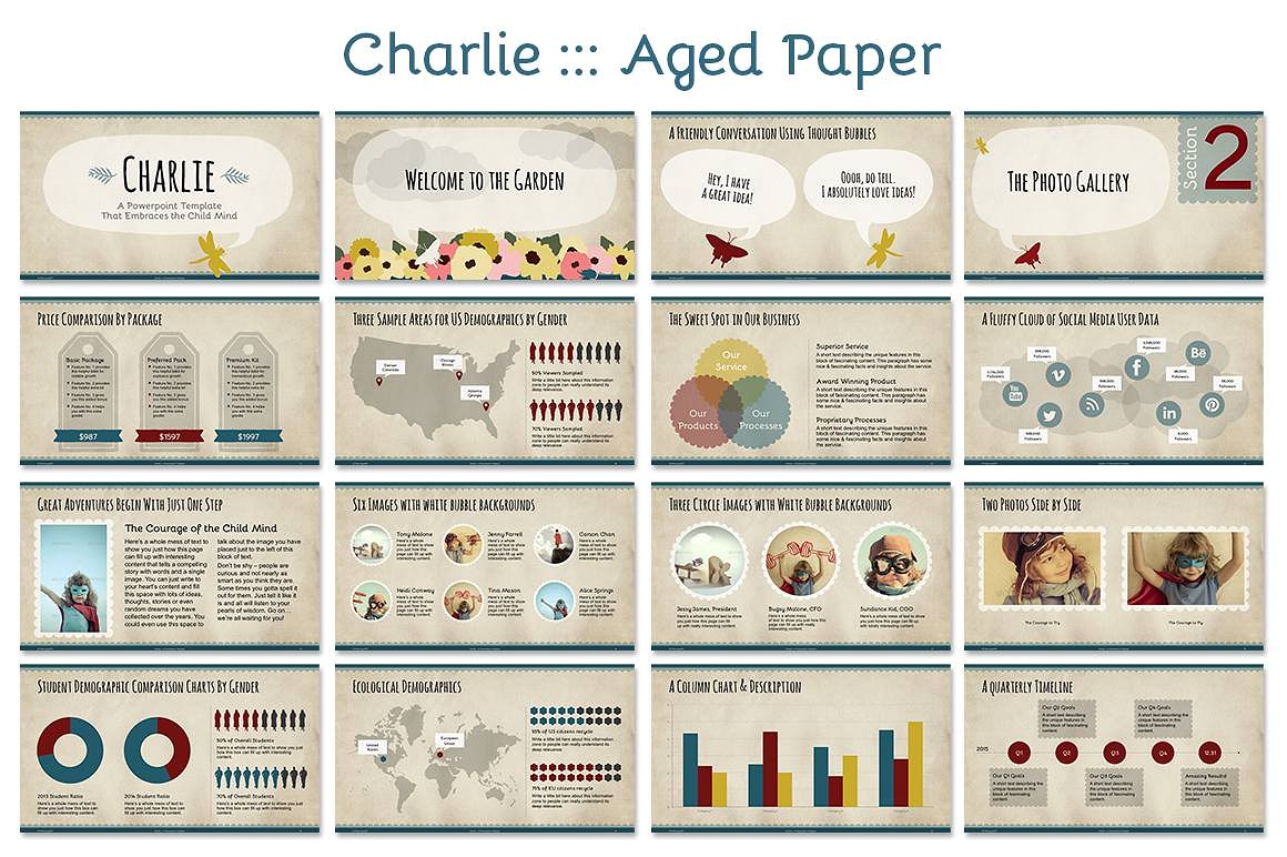 Charlie Powerpoint Template