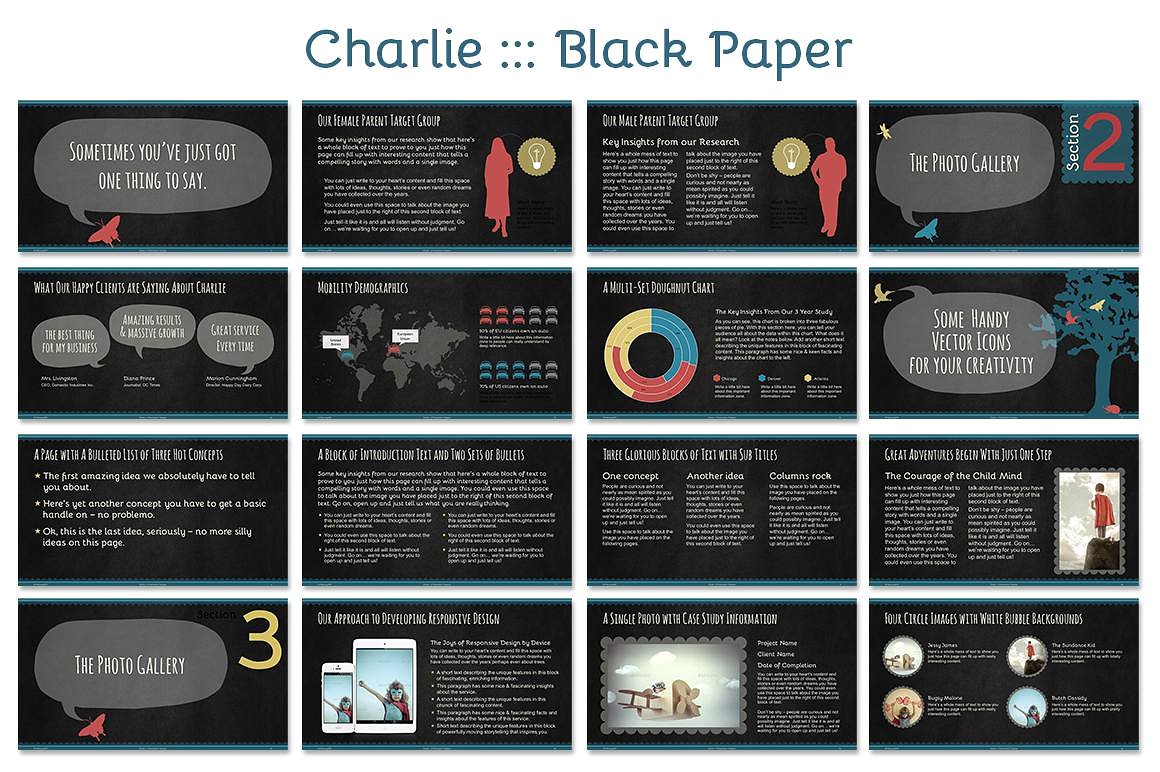 Charlie Powerpoint Template