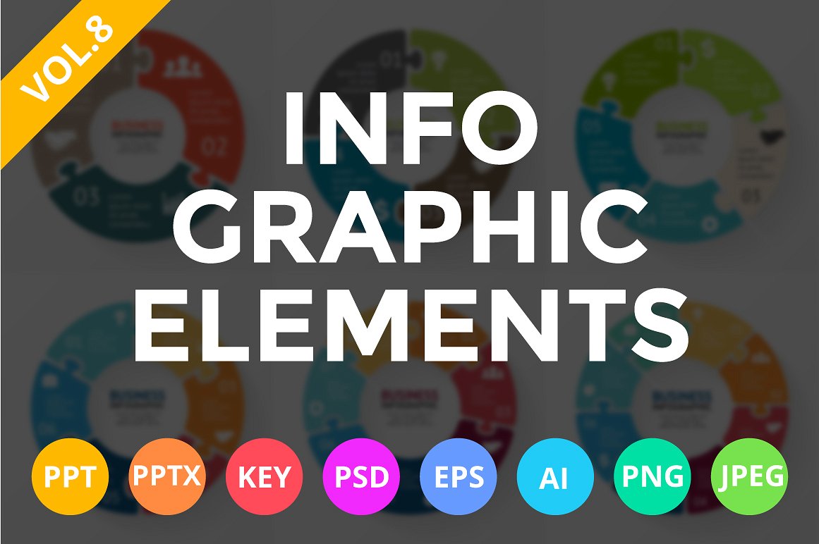 Infographic Elements Vol.8