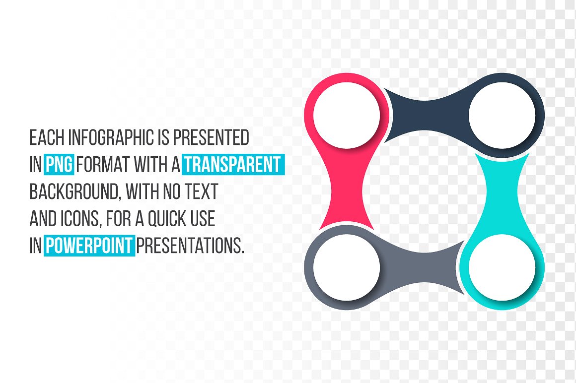 Cycle infographics templates